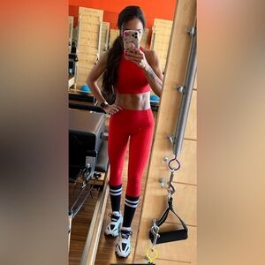 Tomato red ETHOS workout set